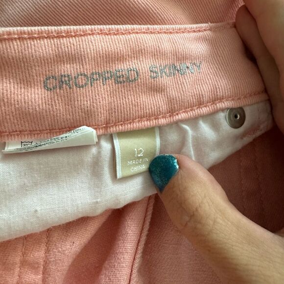 Michael Kors SZ 12 cropped skinny jeans - Picture 6 of 7